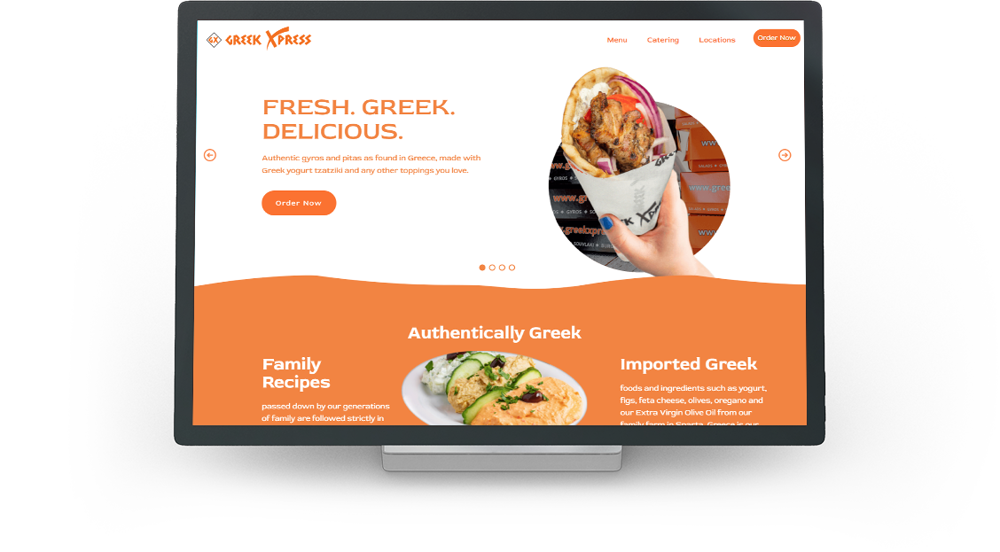 usa restaurant client wordpress website development