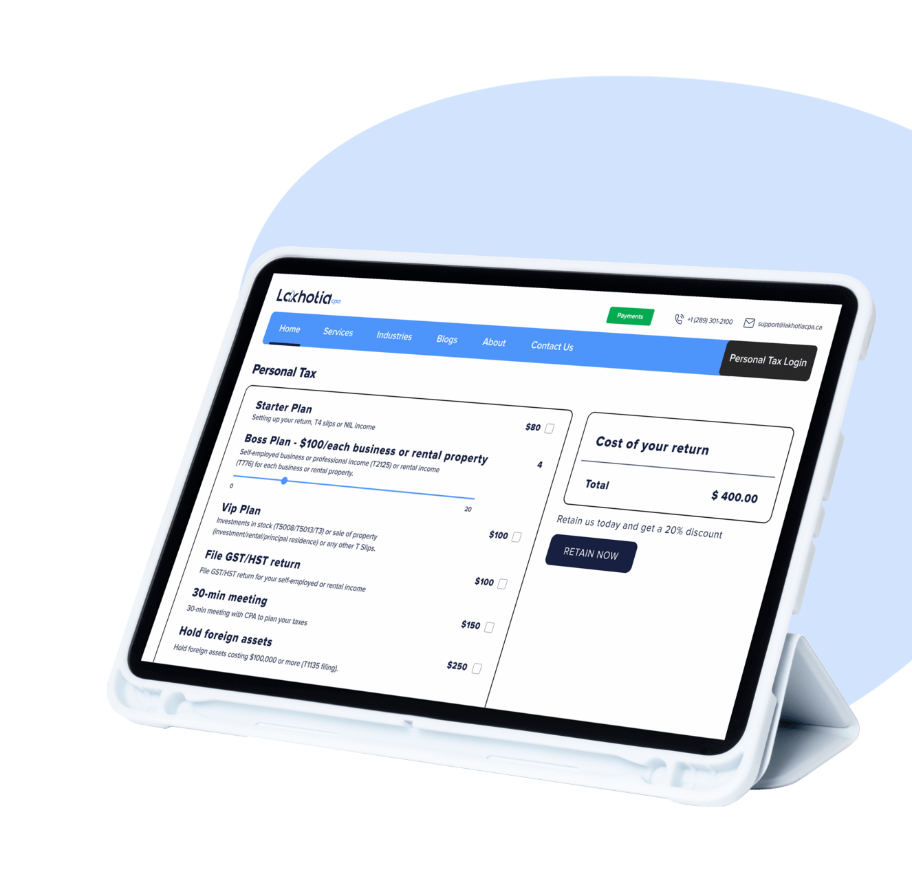 canada tax filing solution