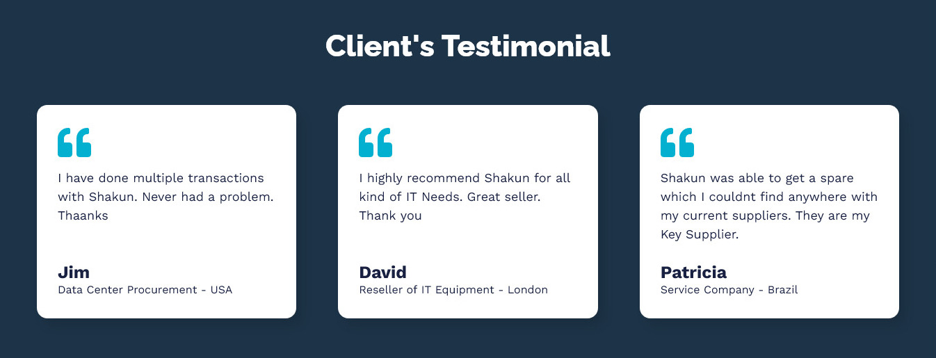 customer testimonials on wordpress websites