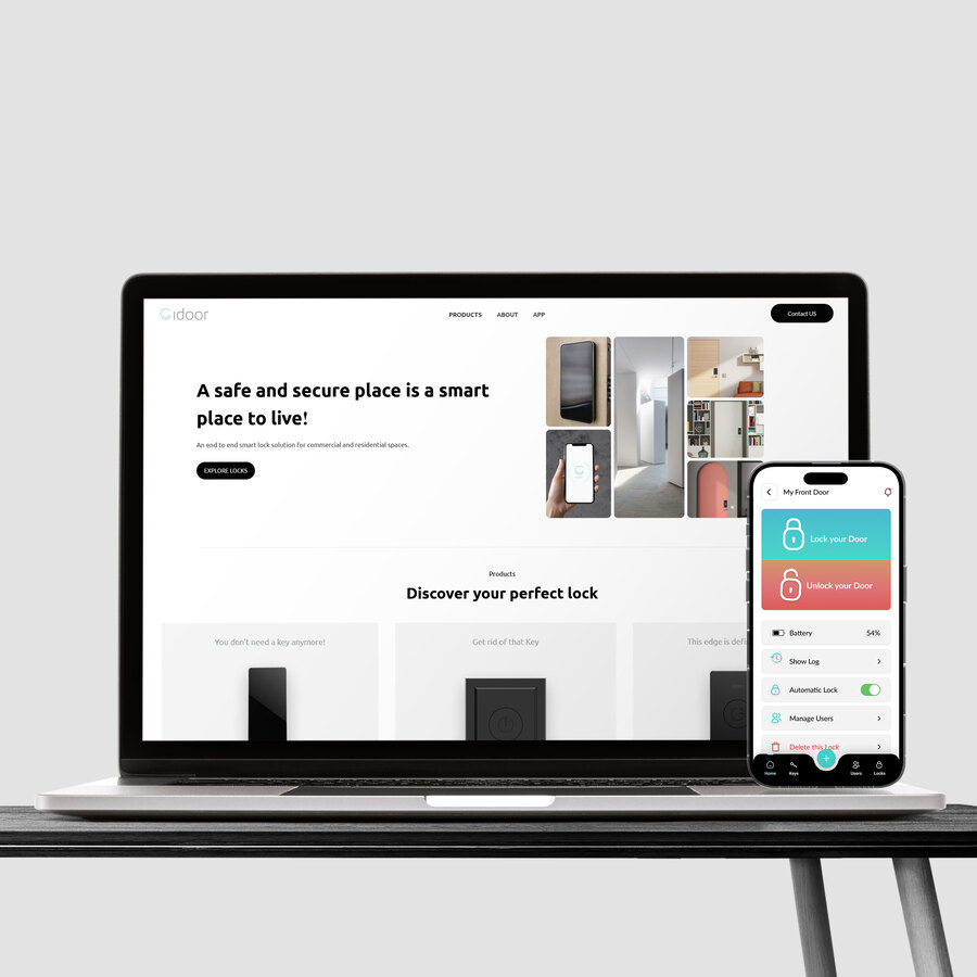 iDoor smart lock solution app development